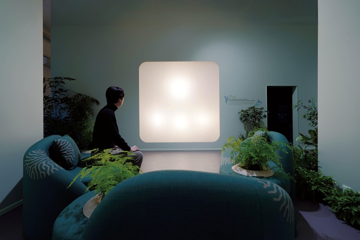 ミラノサローネに出展したリコーの展示では、総合アートディレクションを担当