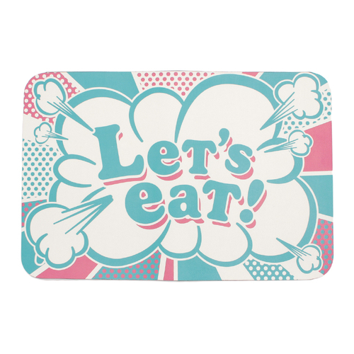「Pet フードマット Let's Eat」価格：490円／サイズ：W45×H30cm