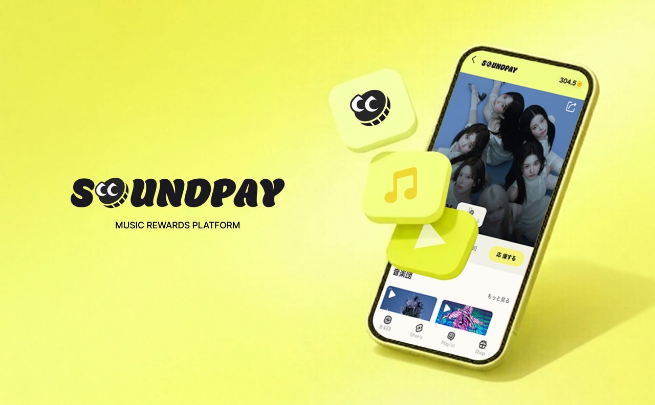 音楽を聴くだけでポイントが貯まる「SOUNDPAY」1