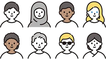 多様な国・地域出身の在日外国人パートナー