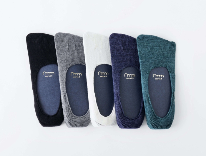 【MNC152C Secret5綿麻カバーソックス】ラインナップ