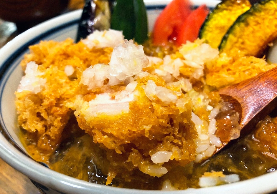 冷やしカレーかつ丼(渋谷かつ吉限定)2