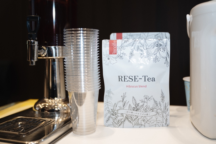 新ブランド「Renolife」第一弾商品「RESE-Tea(リセッティー)」の先行サンプリング