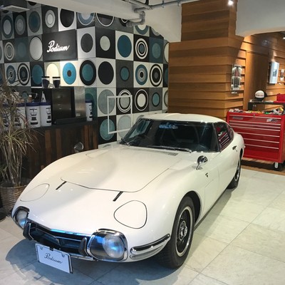 名車「TOYOTA　2000GT」1月4日より展示予定