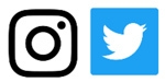 Instagram、Twitter ロゴ