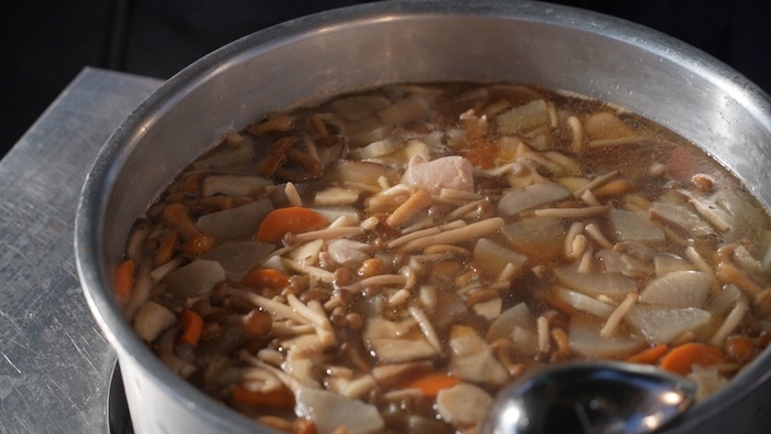 せり鍋用の鍋具材