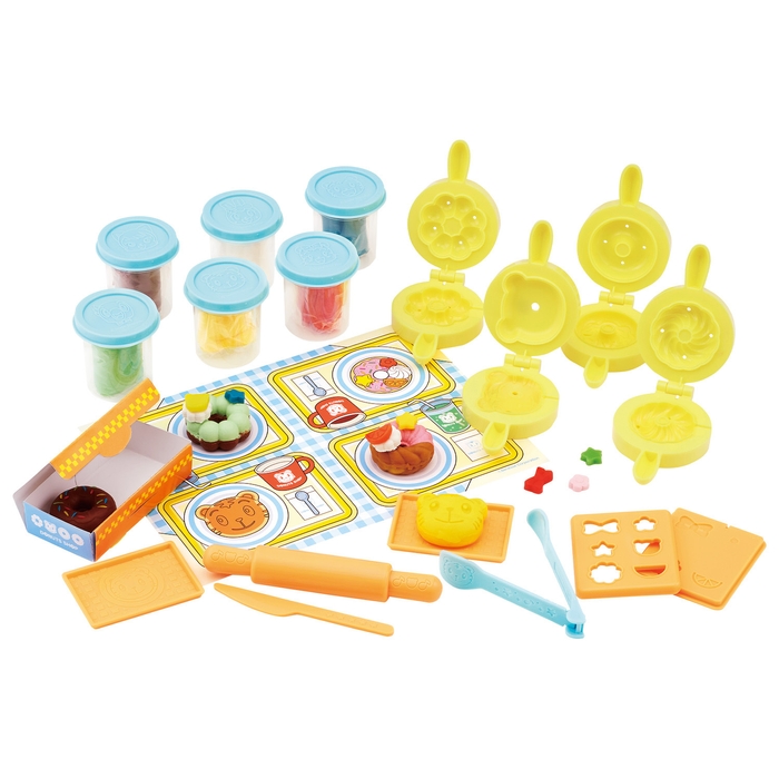 しまじろう はさんでぎゅっ!指先知育!ねんどドーナツやさん