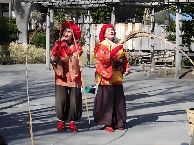 江戸大道芸（昨年度の様子）