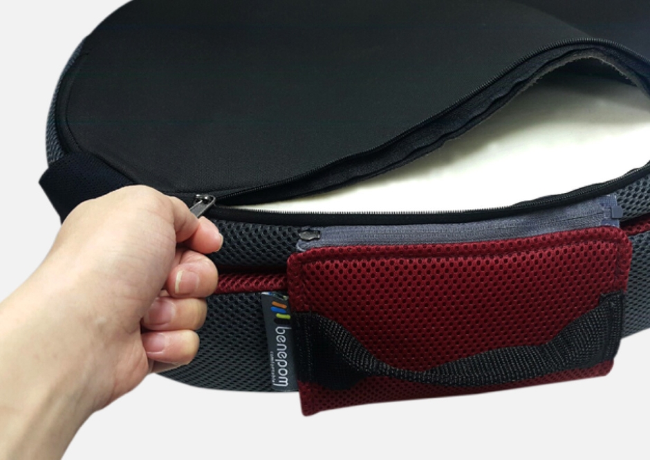 カバーをはずして洗濯可能