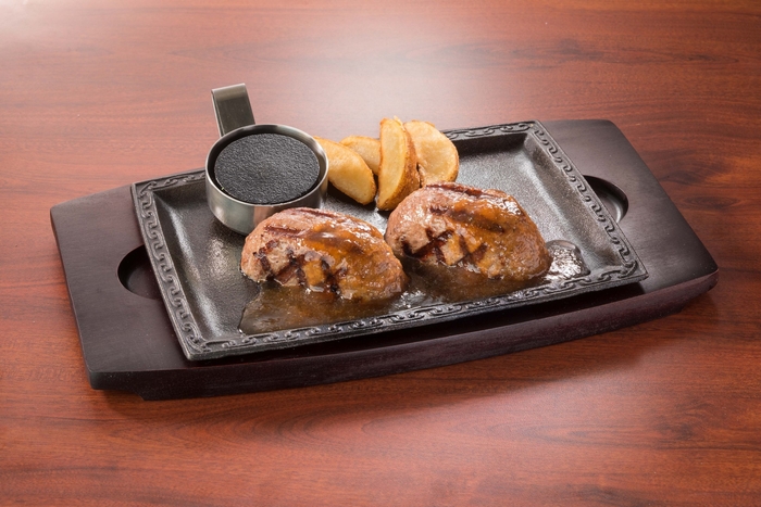 超!力こぶハンバーグ