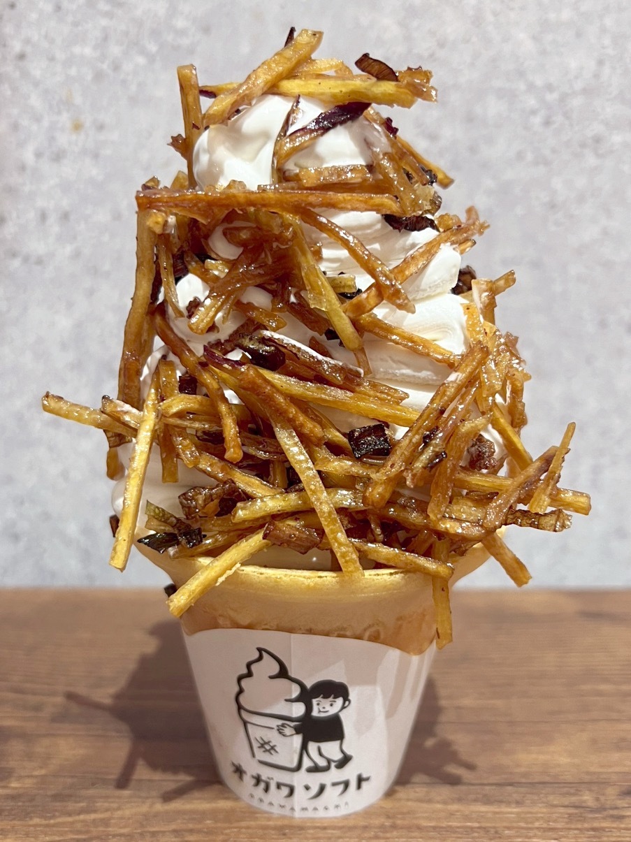 深谷ねぎけんぴソフト