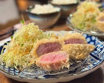 ひれかつ定食　