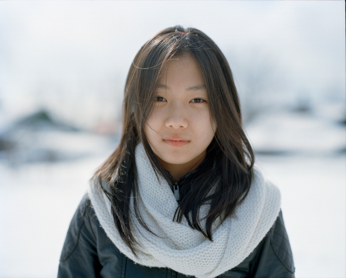 ウラジクの長女レーナさん(公珠さんのひ孫) ユジノサハリンスク(旧豊原)2014