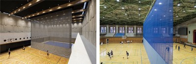 大型電動間仕切「SIKUIRUTO」