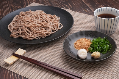 蕎麦に添える薬味として