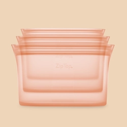 サステナブルなシリコーン製保存バッグブランド 『Zip Top(R)』から新色「PEACH(ピーチ)」が 2021年7月15日(木)より販売開始
