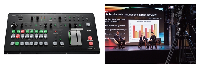 『V-600UHD』/大型LEDディスプレイを使ったイベントのイメージ