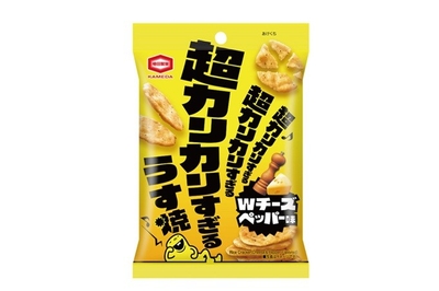 『30g 超カリカリすぎるうす焼 Wチーズ＆ペッパー味』