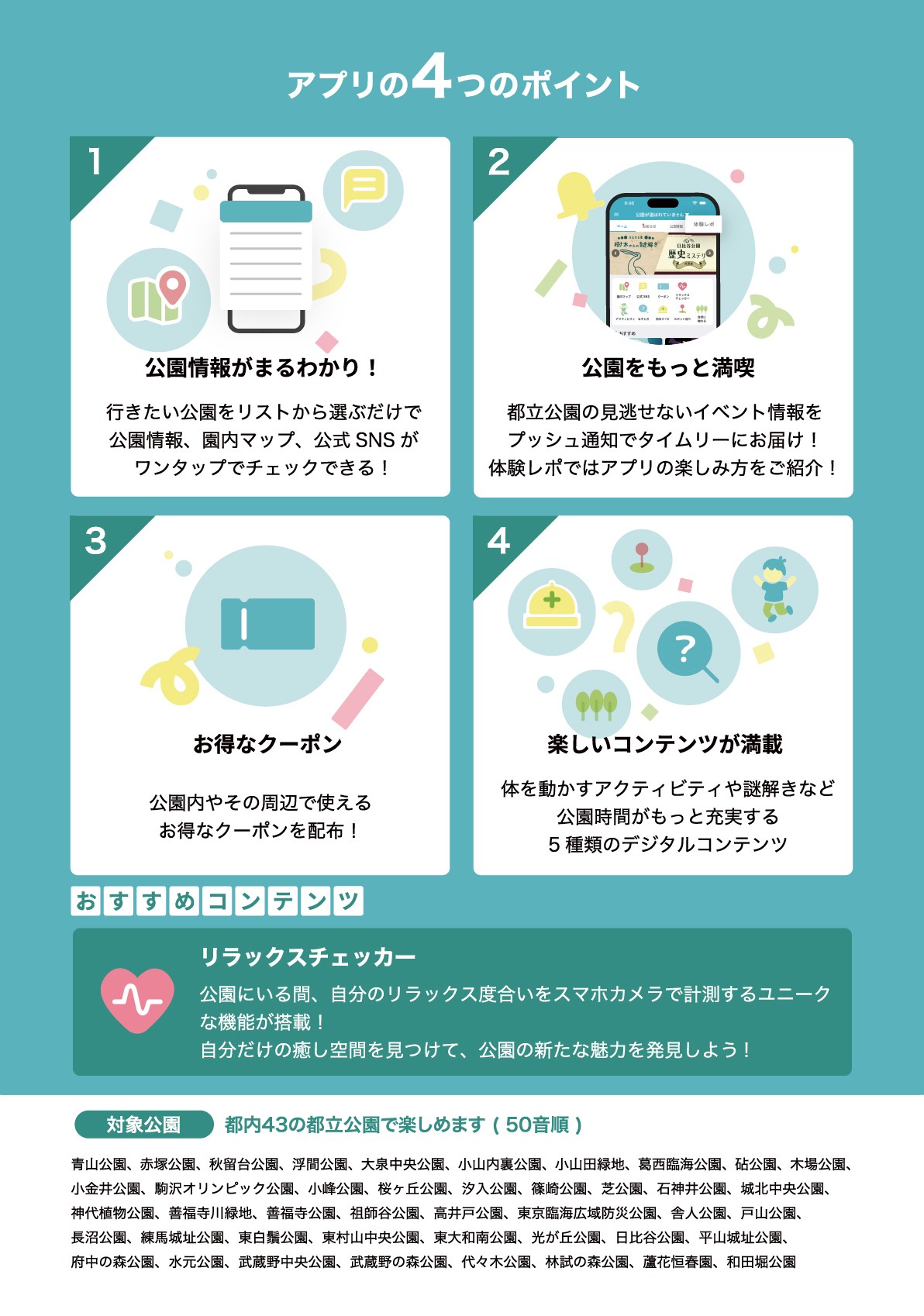 アプリリニューアルお知らせチラシ(裏)