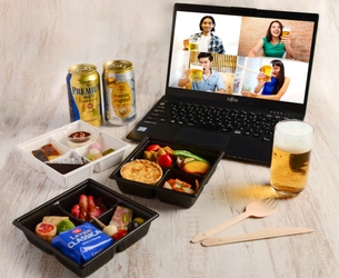 2021年春、企業様のリモート飲み会に！ ご自宅にお料理をお届けしオンライン飲み会を完全サポートする 『GO・CHI・SO online』を提供開始