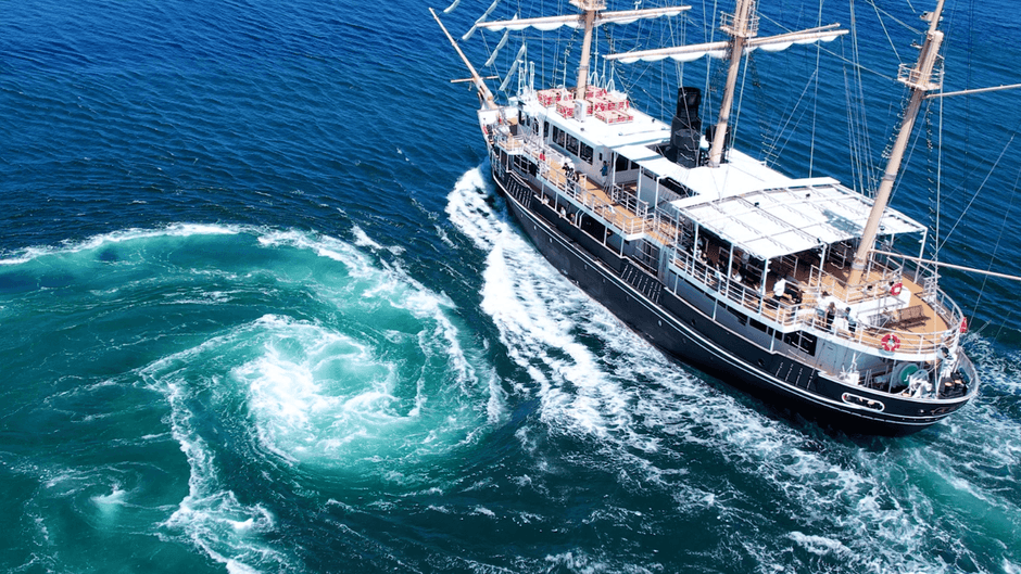 世界最大級の「渦潮」