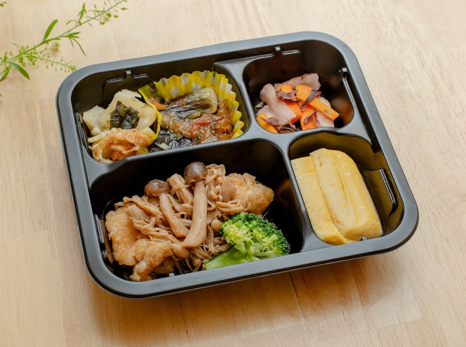 鶏肉ときのこあんかけクミン風味セット