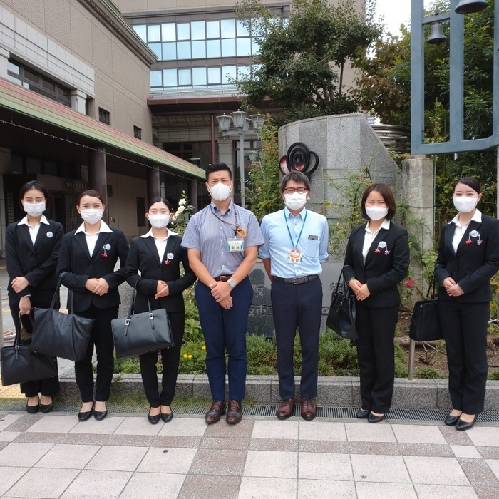 大阪市北区役所様へご挨拶