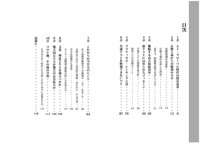 書籍目次