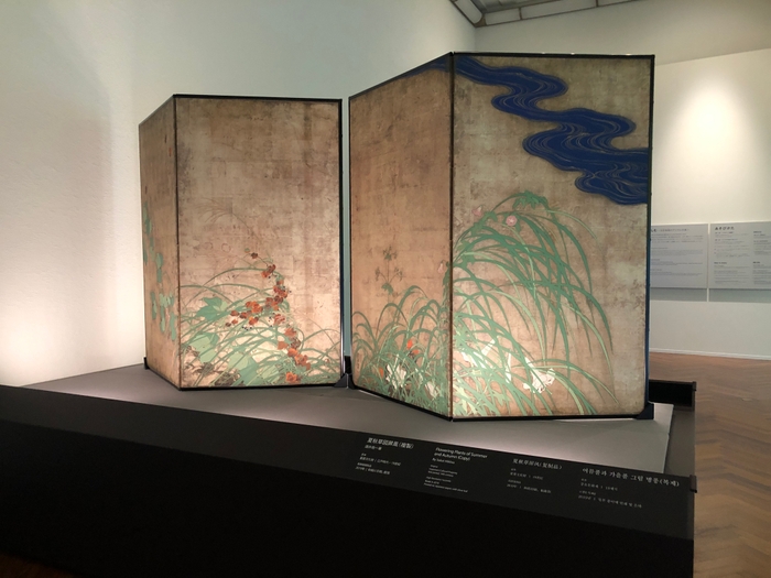 かんじる <高精細複製品>_風神雷神図屏風_酒井抱一