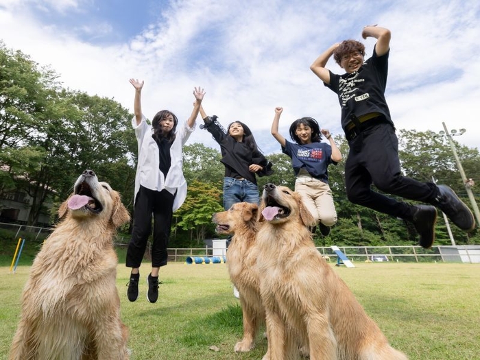 わんちゃん大満足!