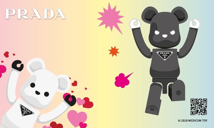 PRADA BE@RBRICK LINEスタンプ