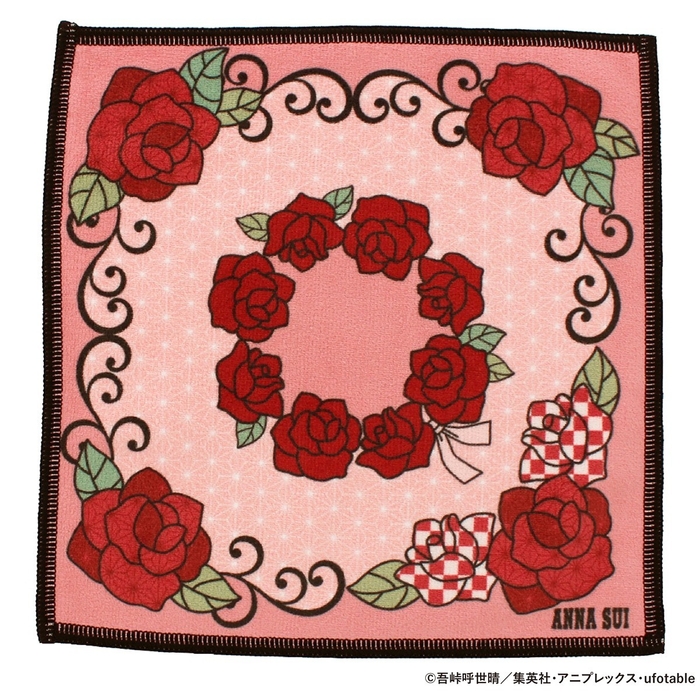 鬼滅の刃×ANNA SUI マイクロファイバーハンカチ 竈門禰豆子