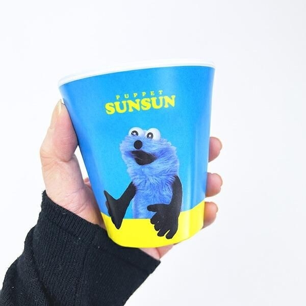 パペットスンスンのコップ