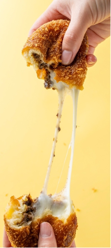 のびるねばりっこチーズカレーパン