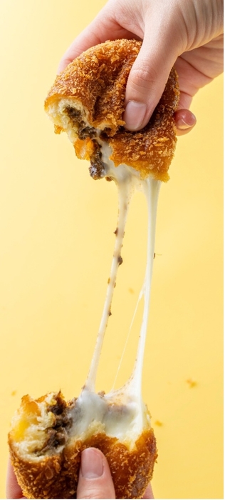 のびるねばりっこチーズカレーパン