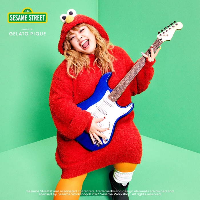 SESAME STREET meets GELATO PIQUE エルモ