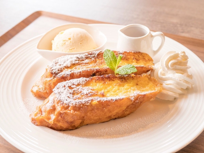 フレンチトースト(ドリンク付き)