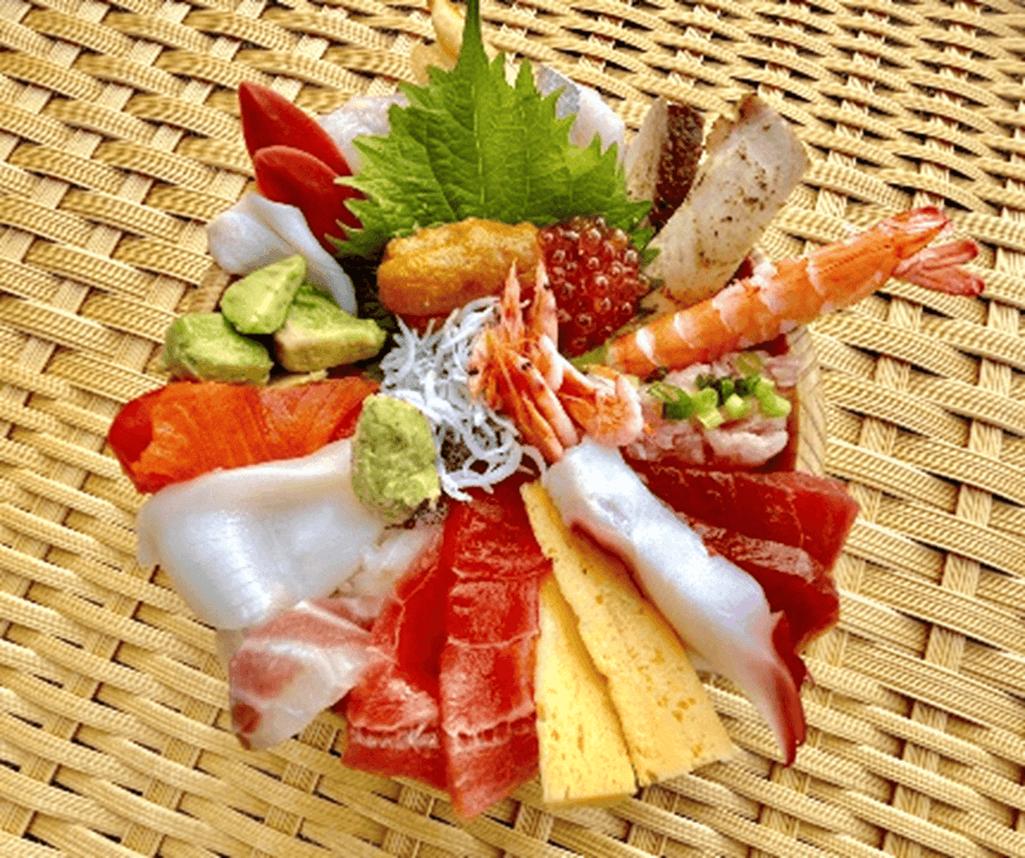 二十の宝海鮮丼