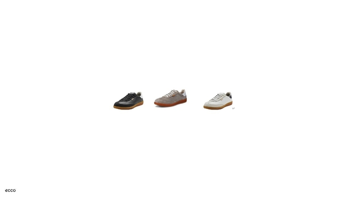(左から)BLACK/BLACK/BRIGHT WHITE　PURE CASHMERE/BRIGHT WHITE　GRAVEL/WHITE/MARINE　各￥29&#44;700