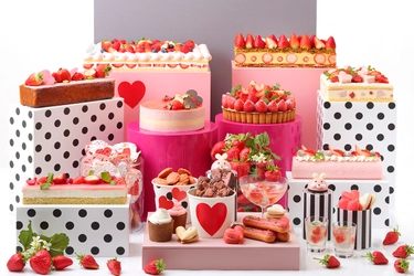 いちごたっぷりのスイーツビュッフェ 『 Sweets Buffet ～Strawberry Sweet Heart～ 』　 京都タワーホテルで2020年1月10日(金)からお日にち限定開催！