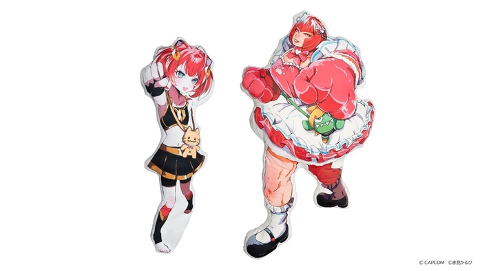 かるびまりーざ ほぼ等身大クッション かるび、特大クッション マリーザ