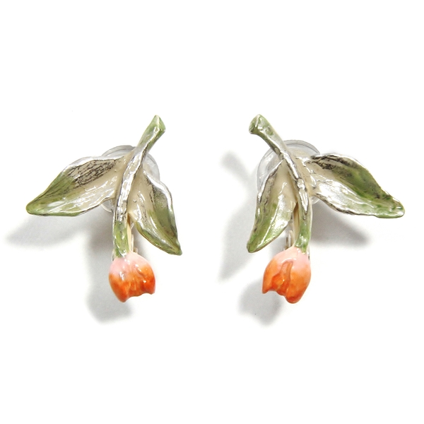 チューリップイヤリング(ピンク) 定価:3,080円⇒セール価格:2,156円