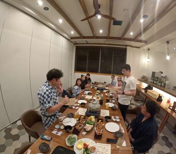 交流会の様子