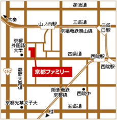 画像13 京都ファミリー位置図