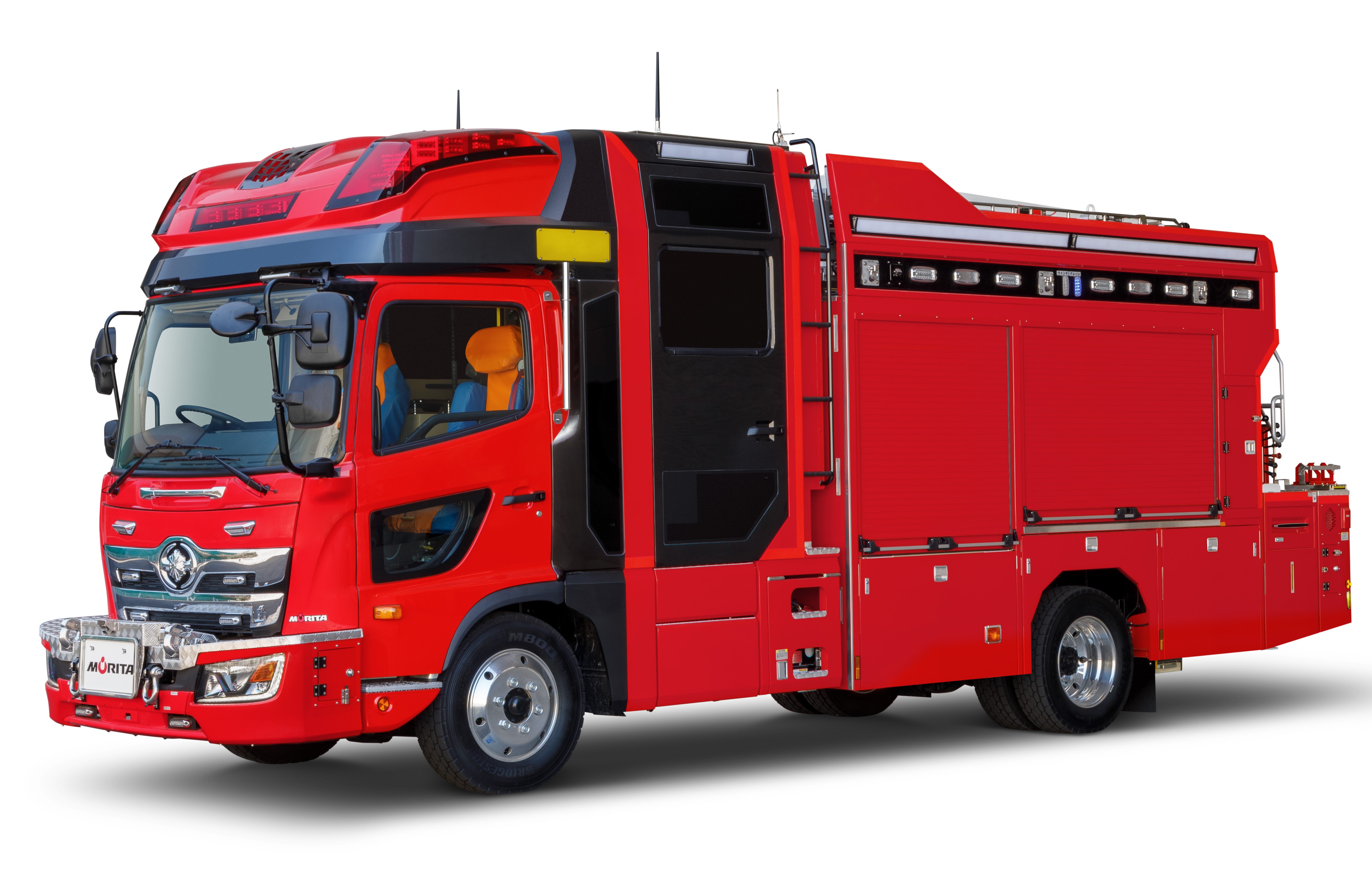 消防車のモリタ 未来の消防車 のイラストを募集 Sankeibiz サンケイビズ 自分を磨く経済情報サイト