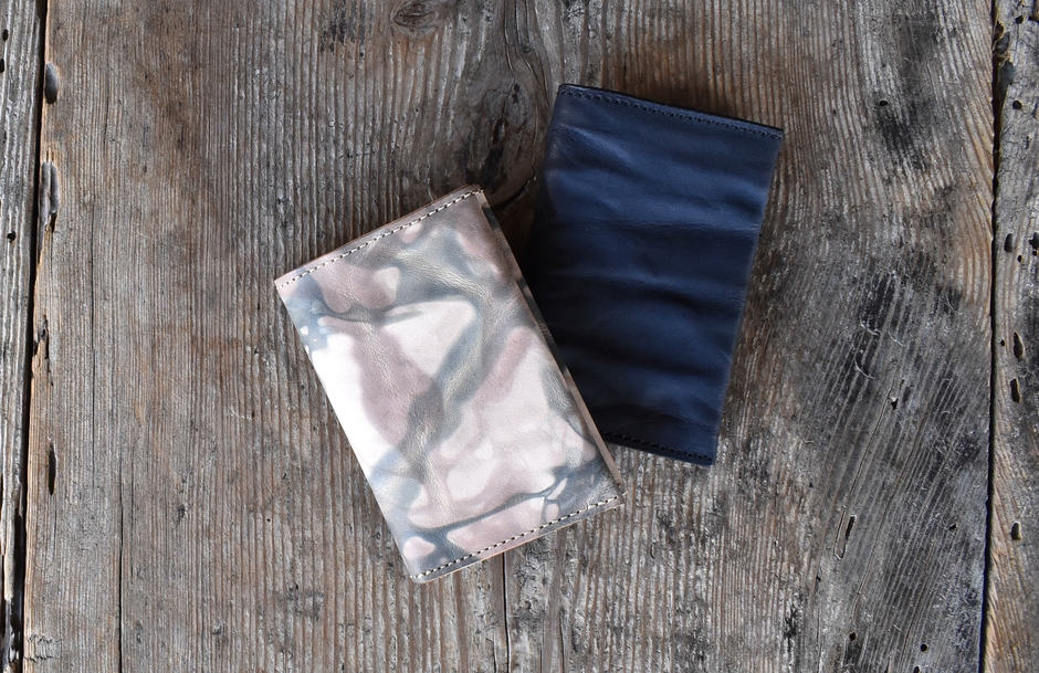 絞り染めの小さなお財布