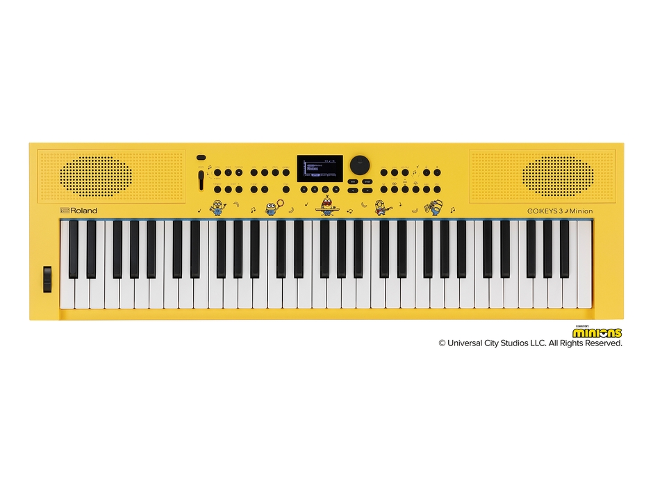 『GO:KEYS 3 Minion』トップ・パネル