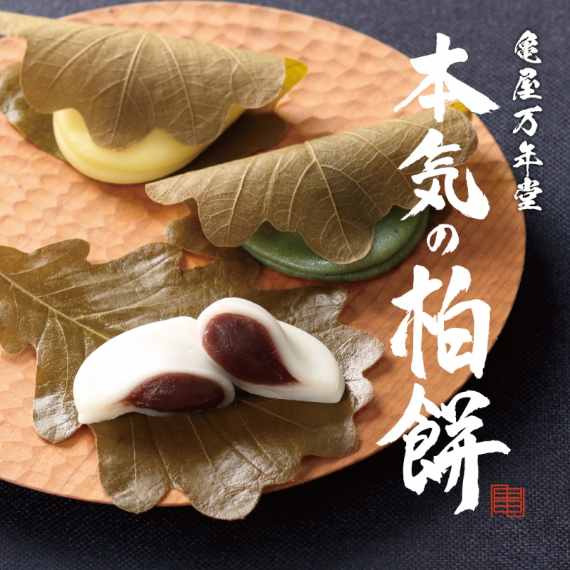 端午の節句のお祝いに 季節の和菓子 亀屋万年堂の本気の柏餅 発売 亀屋万年堂 Newscast
