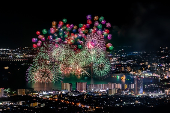 びわ湖大花火大会<滋賀県大津市>