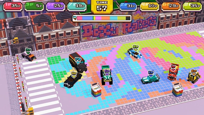 「パーティゲーム：PAINT」ドリフト全開でペンキを塗りまくれ！